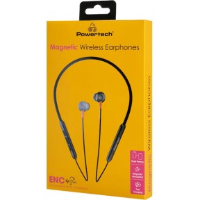 Powertech PT-1228 In-ear Bluetooth Handsfree Ακουστικά Μαύρα