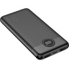 Veger L10 - Power Bank 10000mAh με 2 Θύρες USB-A και Θύρα USB-C Μαύρο