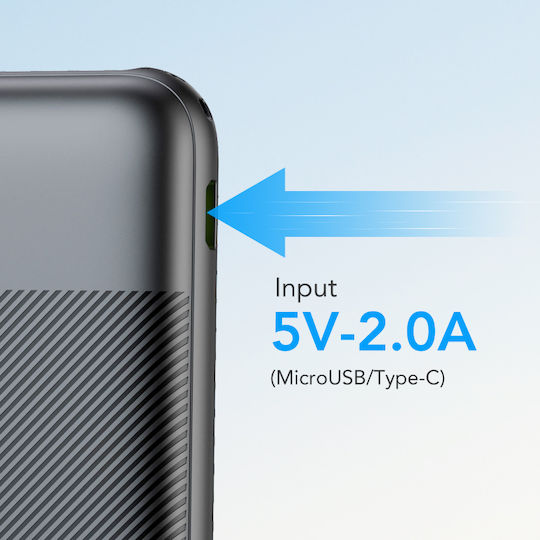 Veger L10S - Power Bank 10000mAh LCD Quick Charge PD20W (W1105PD)