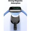 Veger W0102 1200mAh 2.5W Mini Portable Wireless Magnetic Wearable Charger Apple Watch Black