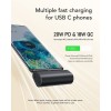 Veger V0556 Power Bank 5000mAh 20W με Θύρα USB-C Power Delivery Μαύρο