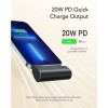 Veger V0556P Power Bank 5000mAh 20W Power Delivery Μαύρο
