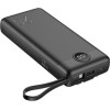 Veger C20 Power Bank 20000mAh με Θύρα USB-A και Θύρα USB-C Μαύρο