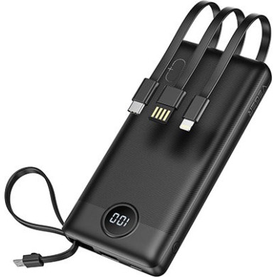 Veger C20 Power Bank 20000mAh με Θύρα USB-A και Θύρα USB-C Μαύρο
