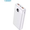 Veger L20S Power Bank 20000mAh 20W με 2 Θύρες USB-A White Veger L20S Power Bank 20000mAh 20W με 2 Θύρες USB-A White
