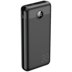 Veger L30 Power Bank 30000mAh 20W με 3 Θύρες USB-A και Θύρα USB-C Μαύρο