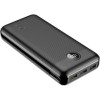 Veger L30 Power Bank 30000mAh 20W με 3 Θύρες USB-A και Θύρα USB-C Μαύρο