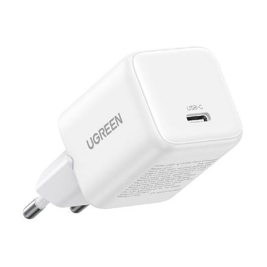 Ugreen X513 Φορτιστής USB-C GaN 30W White 65009