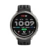 Amazfit Active 2 Stainless Steel 44mm Smartwatch με Παλμογράφο W2437GL7N (Black Leather)