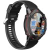 iXchange SW-07 Smartwatch με Παλμογράφο (Μαύρο)