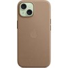 Apple Finewoven Back Cover Υφασμάτινο Καφέ (iPhone 15)