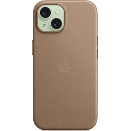 Apple Finewoven Back Cover Υφασμάτινο Καφέ (iPhone 15)