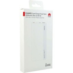 Huawei Supercharge Power Bank 10000mAh 22.5W με Θύρα USB-A και Θύρα USB-C Power Delivery Λευκό