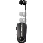 Powertech Klipp 2 In-ear Bluetooth Handsfree Ακουστικό Πέτου Γκρι
