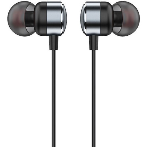Recci REP-L38 In-ear Handsfree Ακουστικά με Βύσμα USB-C Ασημί