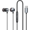 Recci REP-L38 In-ear Handsfree Ακουστικά με Βύσμα USB-C Ασημί Recci REP-L38 In-ear Handsfree Ακουστικά με Βύσμα USB-C Ασημί