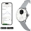 Withings ScanWatch 2 Stainless Steel 38mm Αδιάβροχο με Παλμογράφο (Pearl White)
