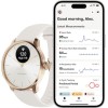 Withings ScanWatch Light Stainless Steel 37mm Αδιάβροχο με Παλμογράφο (Sand)
