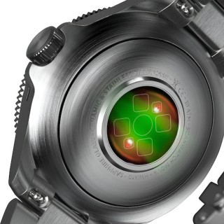 Withings Scanwatch Nova Stainless Steel 42mm Αδιάβροχο με Παλμογράφο (Black)