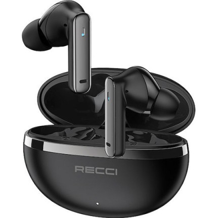 RECCI REP-W88 - TWS-ANC Ασύρματα Ακουστικά Bluetooth Μαύρα