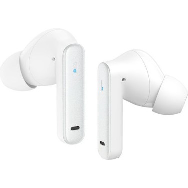 RECCI REP-W88 - TWS-ANC Ασύρματα Ακουστικά Bluetooth Λευκά
