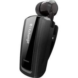 iXchange UA-25 In-ear Bluetooth Handsfree Ακουστικό Πέτου Μαύρο