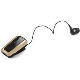 iXchange UA-25 In-ear Bluetooth Handsfree Ακουστικό Πέτου Χρυσό