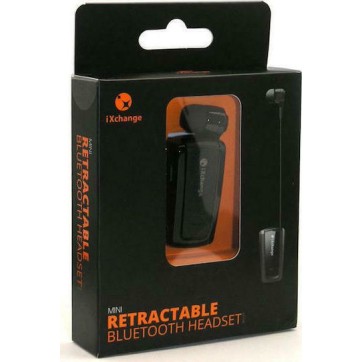 iXchange UA-25 In-ear Bluetooth Handsfree Ακουστικό Πέτου Χρυσό