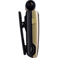 iXchange UA-25 In-ear Bluetooth Handsfree Ακουστικό Πέτου Χρυσό