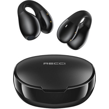 Recci REP-W66 Dynamic Wireless Earbuds Ασύρματα Ακουστικά Bluetooth Μαύρο Recci REP-W66 Dynamic Wireless Earbuds Ασύρματα Ακουστικά Bluetooth Μαύρο