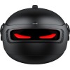 Recci Helmet In-ear Bluetooth Handsfree Ακουστικά με Θήκη Φόρτισης Μαύρα