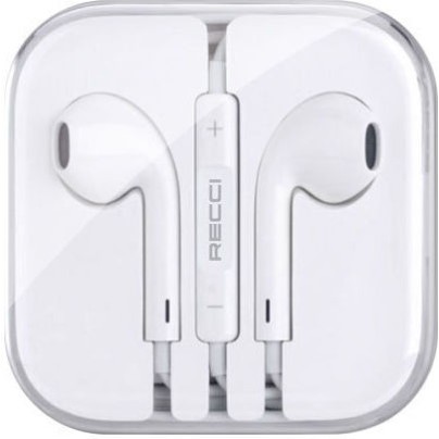 Recci Rep-l27 In-ear Handsfree Ακουστικά με Βύσμα USB-C Λευκό