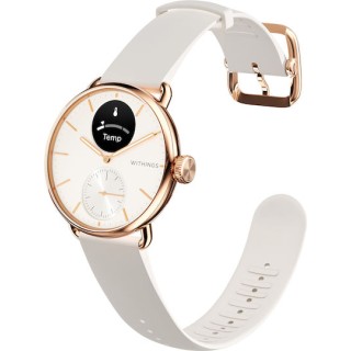 Withings ScanWatch 2 Stainless Steel 38mm Αδιάβροχο με Παλμογράφο (Sand)