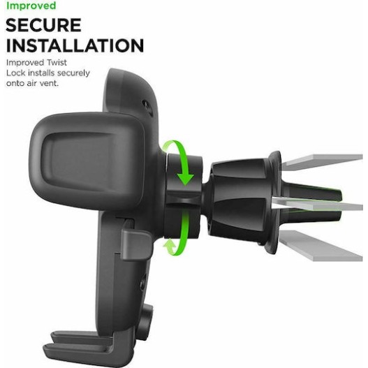 iOttie Easy One Touch 5 Air Vent Car Mobile Mount Black (HLCRIO172)