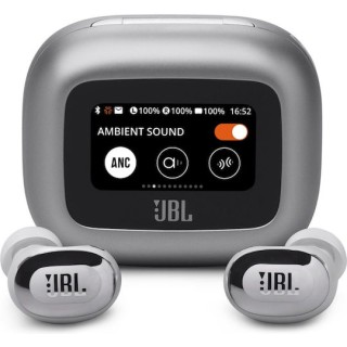 JBL Live Buds 3, True Wireless In-Ear Headphones, True ANC, Smart Case, (Silver)
