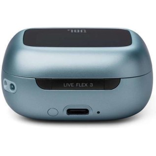 JBL Live Flex 3 Earbud Bluetooth Handsfree Earphones with Sweat Resistance and Charging Case Blue