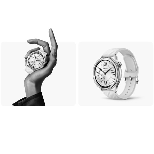 Xiaomi Watch S4 Aluminium 47mm Waterproof with Heart Rate Monitor (Silver)