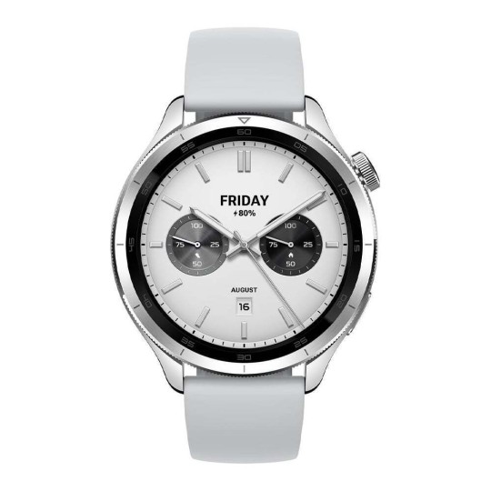 Xiaomi Watch S4 Aluminium 47mm Waterproof with Heart Rate Monitor (Silver)