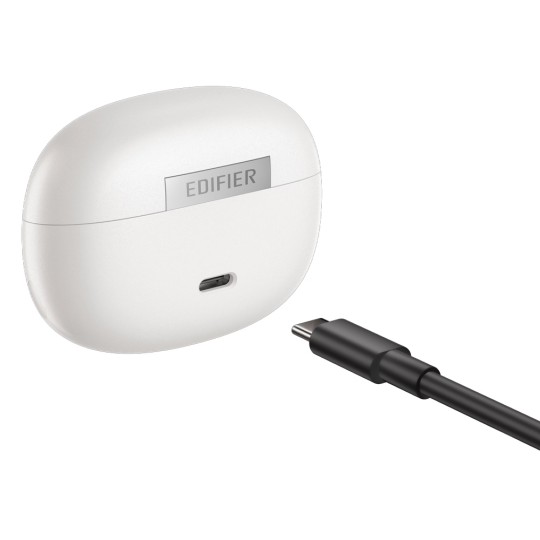 Edifier Comfo Q Pearl Ακουστικό Edifier Open Ear Wireless ΒΤ White