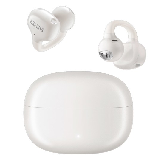 Edifier Comfo Q Pearl Ακουστικό Edifier Open Ear Wireless ΒΤ White