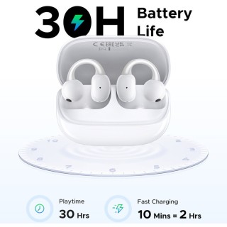 UGREEN WS208 55136 Ακουστικά Open Ear Wireless BT Λευκό