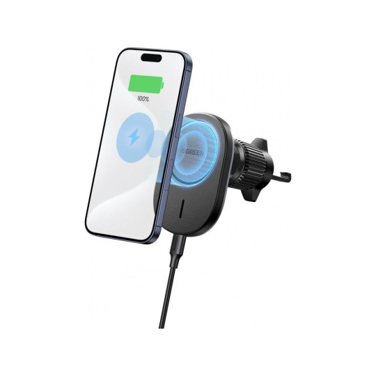UGREEN CD345 25925 Βάση Στήριξης Smartphone με Ασύρματη Φορτιση Magnetic για Αυτοκίνητο