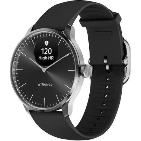 Withings ScanWatch Light Stainless Steel 37mm Black