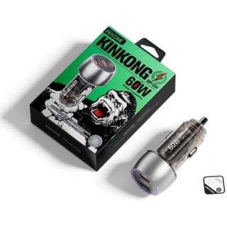 WK WP-C54 Φορτιστής Αυτοκινήτου 60W 2 Θέσεων Μαύρο WK WP-C54 Φορτιστής Αυτοκινήτου 60W 2 Θέσεων Μαύρο