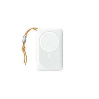 Veger W1151 MagOn Magnetic Wireless Power Bank 10000mAh 15W με Θύρα USB-A και Θύρα USB-C Black