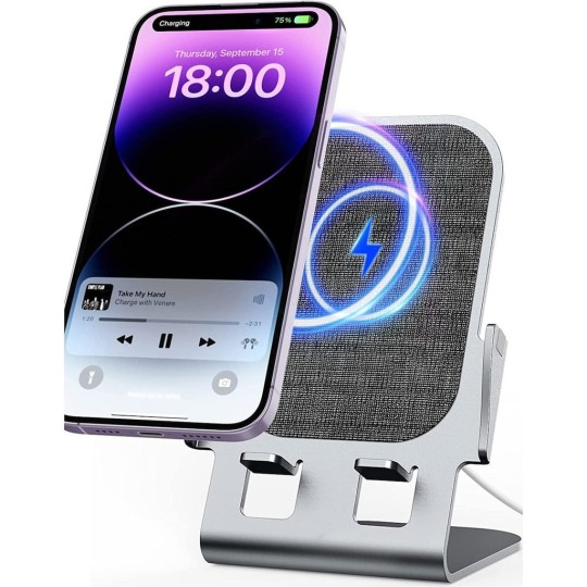 Veger Charging Stand 15W Gray Y53 Wireless