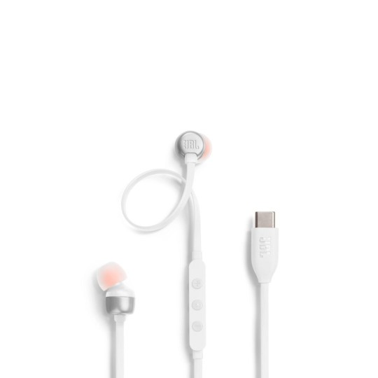 JBL Tune 310C In-ear Handsfree Headphones with Connector USB-C White