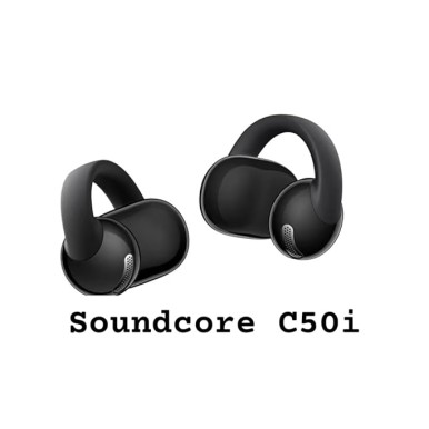 Soundcore by Anker C50i Open Ear Bluetooth Handsfree Ακουστικά (D1101G11) Μαύρα