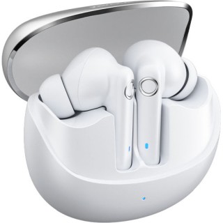 WK WS-29 In-ear Bluetooth Handsfree Ακουστικά με Θήκη Φόρτισης Λευκά