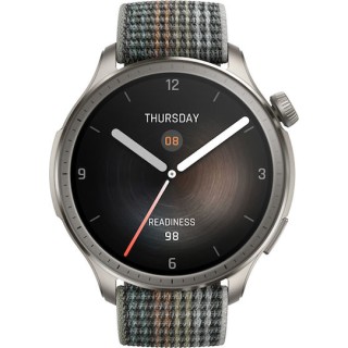 Amazfit Balance Aluminium Αδιάβροχο Smartwatch με Παλμογράφο 46mm Sunset Grey